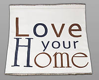 Флисовое покрывало 180х130см "Love your home"