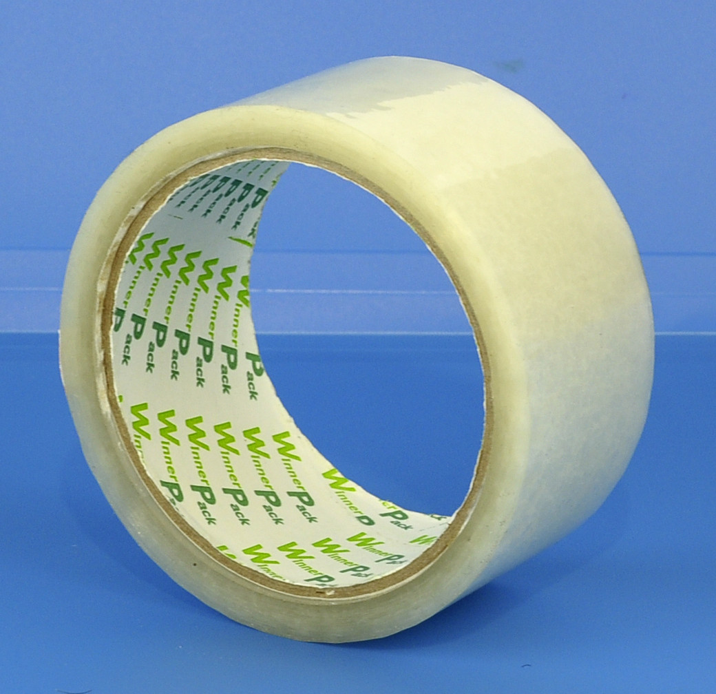 Скотч пакувальний прозорий 50м (6шт/уп), фото 1