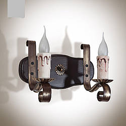 Настінний світильник, бра дерев'яне, трактир, для кухні, холу, кафе, дерев'яного будинку