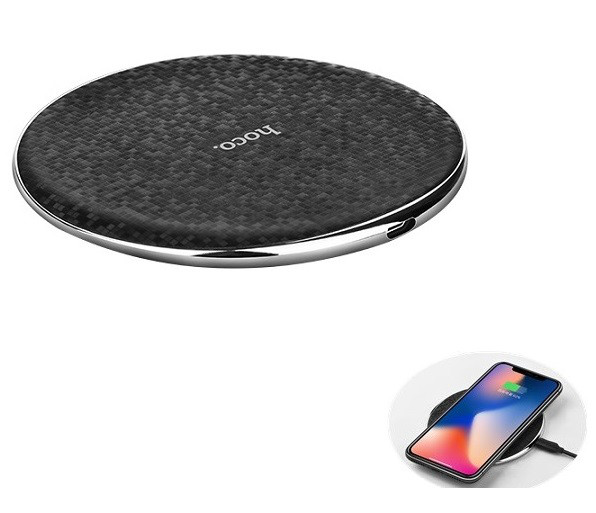 Трендовий подарунок на 14 лютого. Бездротова зарядка Hoco CW8 Wireless Charger 