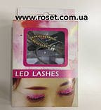 Світлодіодні накладки на вії — Led Lashes, колір білий, фото 3