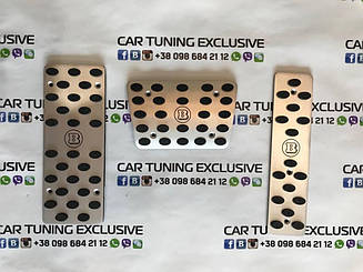 BRABUS aluminium pedals for Mercedes G-class