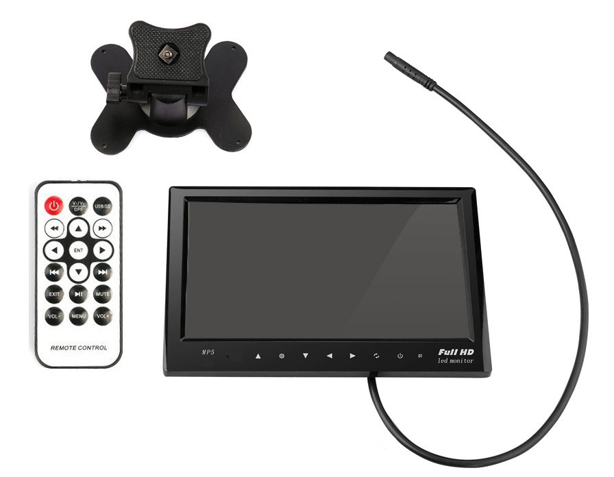 7 Монітора для камери заднього виду + USB, фото 1