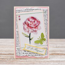 Вітальна листівка з 8 березня ручної роботи подарунок, фото 1