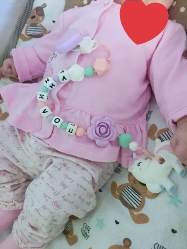 силіконові намистини літери