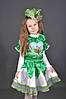 Дитячий карнавальний костюм КВІТКА, КВІТКА КОНВАЛІЯ для дівчинки 3,4,5,6,7,8 років маскарадний костюм КОНВАЛІЇ, фото 2