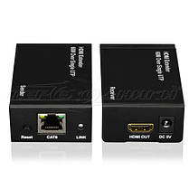 Активний подовжувач HDMI v1.4 за витою парою (UTP), до 60 м, Full 3D, фото 3