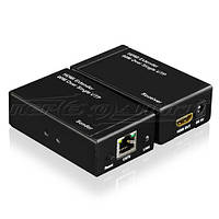 Активный удлинитель HDMI v1.4 по витой паре (UTP), до 60 м, Full 3D