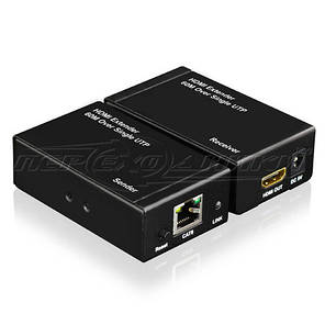 Активний подовжувач HDMI v1.4 за витою парою (UTP), до 60 м, Full 3D, фото 1