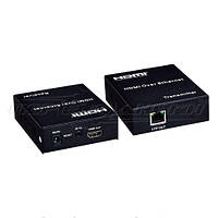 Активный удлинитель HDMI v1.4 по витой паре (UTP), до 120 м, с IR