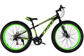 Велосипед позашляховик фетбайк Crossbike Tank 26 (fatbike) 2018 All