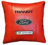 Сувенірна подушка в машину з логотипом Ford форд, фото 4