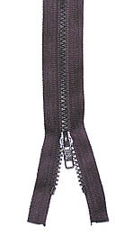 Блискавка тракторна 16см Темно сіра №5 кишенькова