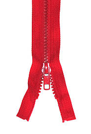 Блискавка тракторна 16см Темно червона №5 кишенькова