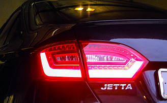 Задні Led-ліхтарі Volkswagen Jetta 2012-2015 р.в.