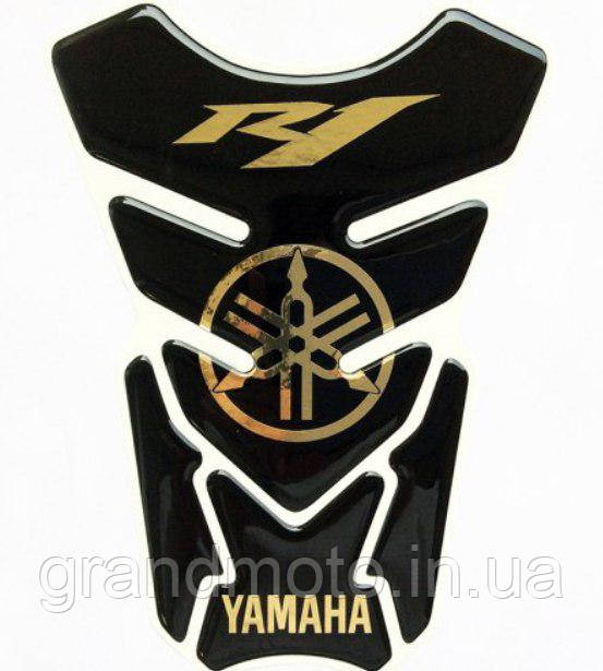 Наклейка на бак мотоцикла силіконова Yamaha R1 unique