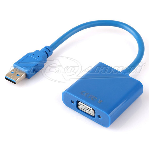 Зовнішня відеокарта USB 3.0 to VGA