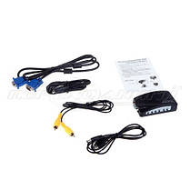 Конвертор VGA to RCA AV TV S-Video converter, фото 2