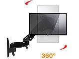 Кронштейн настінний F150 для моніторів 17" - 27", фото 7