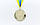 Заготівка медалі спортивної зі стрічкою RESULT d-6,5 см (метал, 30 g, 1-золото, 2-срібло, 3-бронза), фото 4
