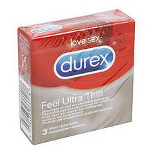 Durex Feel презервативи ультратонкі, 3 шт.