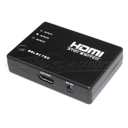 HDMI Switch 5x1 V1.4 c пультом, фото 2