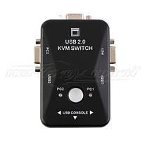 VGA KVM Switch перемикач 2-портовий, фото 3