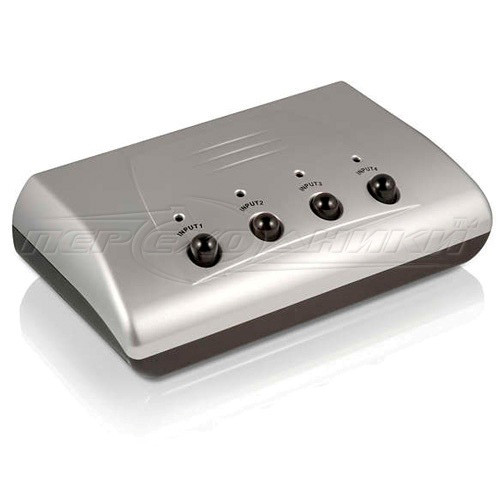 Аудіо-відео Switch 4x1 (AV, RCA, RGB, S-Video) 