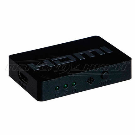 HDMI Switch 3x1 v1.4, з пультом, фото 2