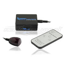 SPDIF/Toslink цифровий оптичний аудіо switch 3х1 з пультом, фото 3