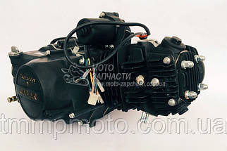 Двигун DELTA, ALFA, ACTIVE-110 ( напівавтомат) ЧОРНИЙ, фото 4