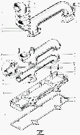 Коллектор впускной СМД-14