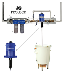 Дозатори ліків Dosatron