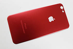 Захисне скло 4D Metal Back для iPhone 6 / 6s (на задню кришку)