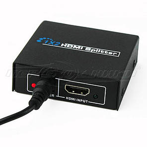 HDMI Splitter 1x2 v1.4,3D, 1080P, метал, фото 2