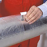Ізоляція базальтова для труб PAROC Hvac Section AluCoat T  100 кг/м3, діаметр 57 мм, товщина 50 мм., фото 4