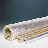 Ізоляція базальтова для труб PAROC Hvac Section AluCoat T  100 кг/м3, діаметр 57 мм, товщина 50 мм., фото 3