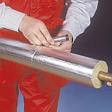 Базальтова ізоляція для труб PAROC Hvac Section AluCoat T 100 кг/м3, діаметр 76 мм, товщина 50мм., фото 4