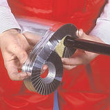 Ізоляція базальтова для труб PAROC Hvac Section AluCoat T  100 кг/м3, діаметр 57 мм, товщина 50 мм., фото 8