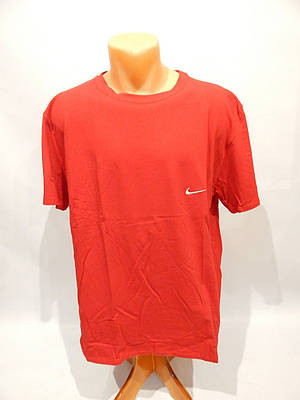 Чоловіча футболка р.52 007Ф червона (тільки в зазначеному розмірі, тільки 1 шт.)