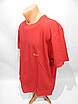 Мужская футболка Nike реплика р.54  008Ф красная, фото 4