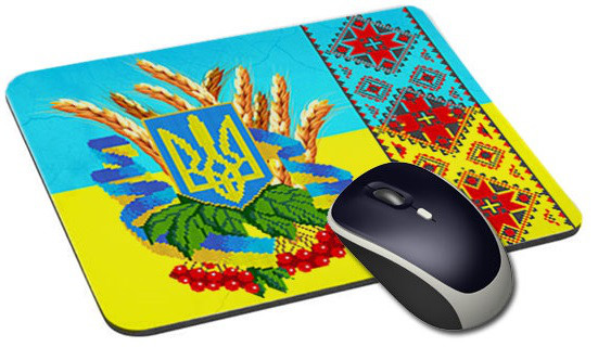 Прямокутний килимок для миші з Вашим дизайном (товщина 3 мм), фото 1