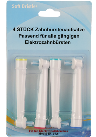 Насадки ToothBrushes Power Trip на зубну щітку, IP17-4