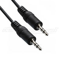 Аудио кабель AUX 3.5 mm jack (эконом качество), 1.8 м
