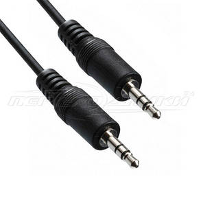 Аудіо кабель AUX 3.5 mm jack (економ якість), 5 м, фото 2