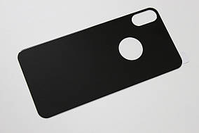 Захисне скло 4D Back для iPhone X (на задню кришку)