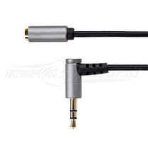 Аудіо кабель подовжувач AUX 3.5 mm jack (преміум якість), 3 м, фото 3