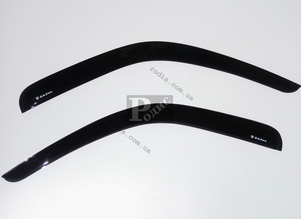 Дефлектори вікон "AV-Tuning" — вітровики ГАЗ 3302 Газель (на скотчі)