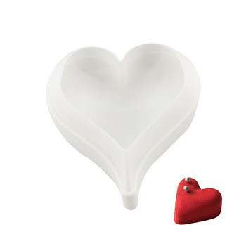 Силіконова форма для євродесертів Valentino Heart, фото 1