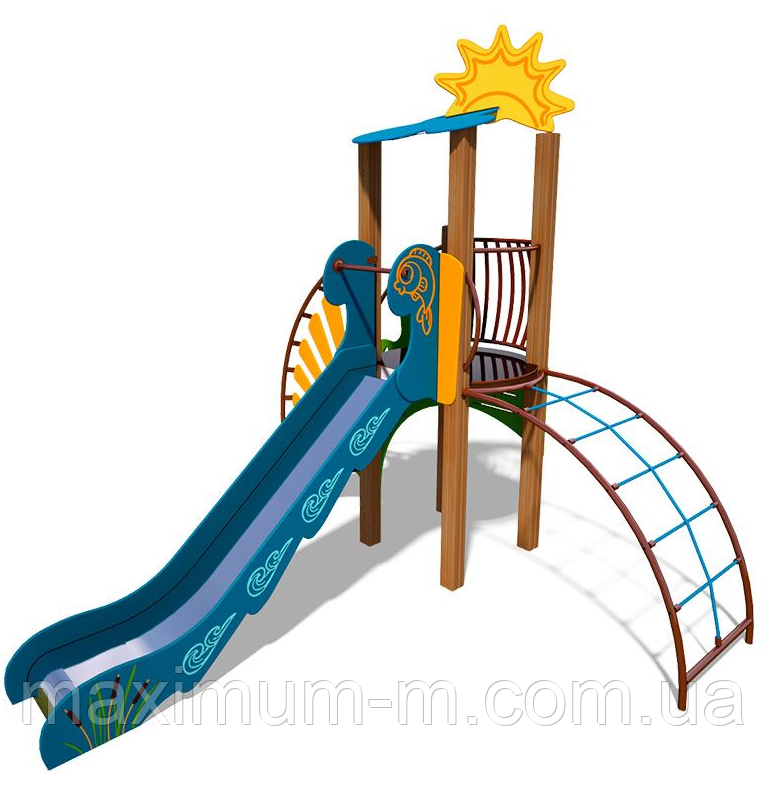 Ігровий комплекс для дітей "Ручейок-1.2" ТЕ 701.2, фото 1